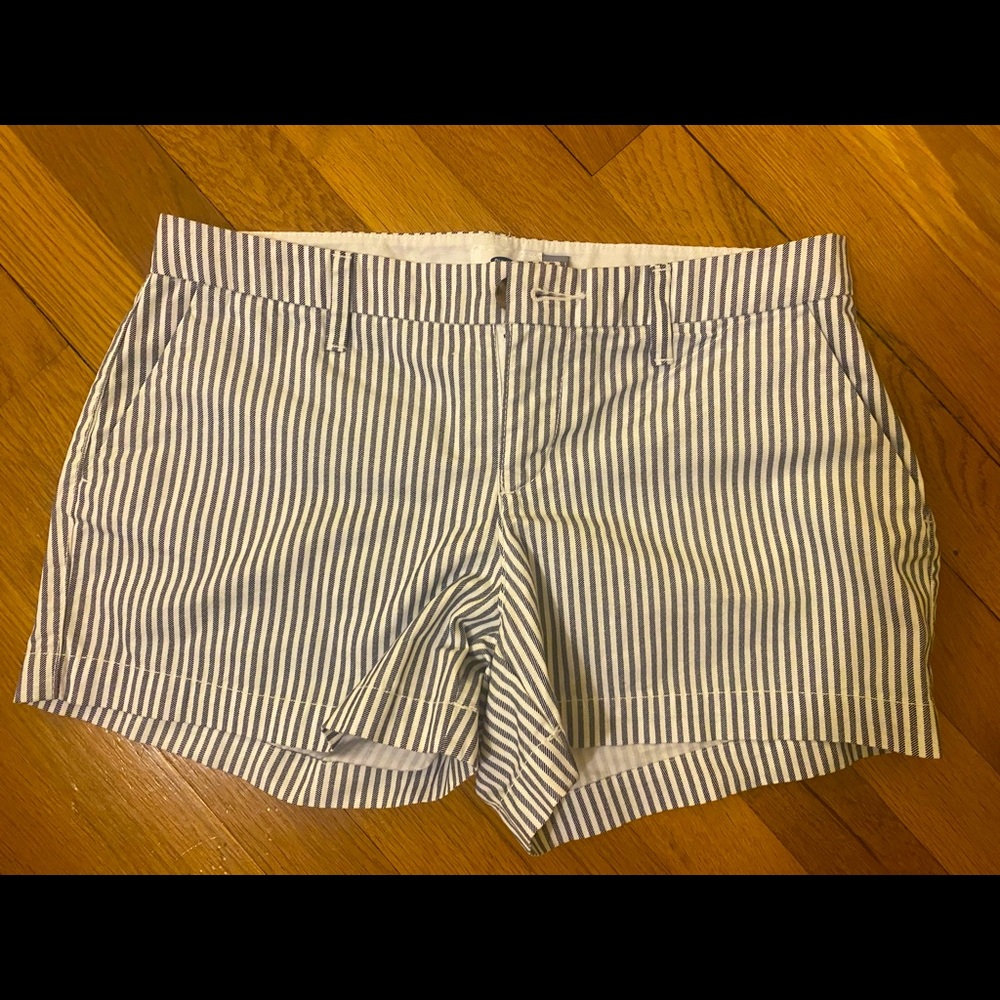 Old Navy Blue and White Striped shorts size 2